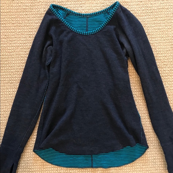 lululemon reversible long sleeve shirt